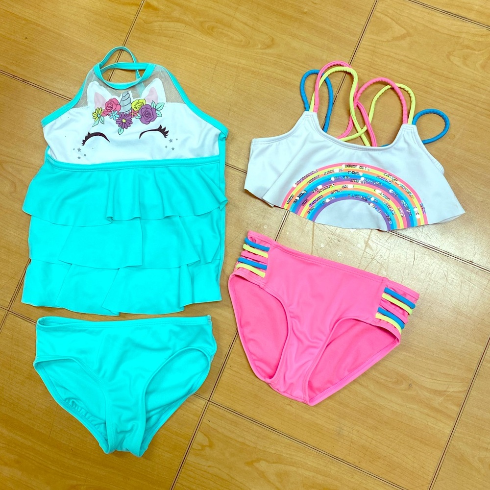 Justice Girls 2 piece Bathing suit